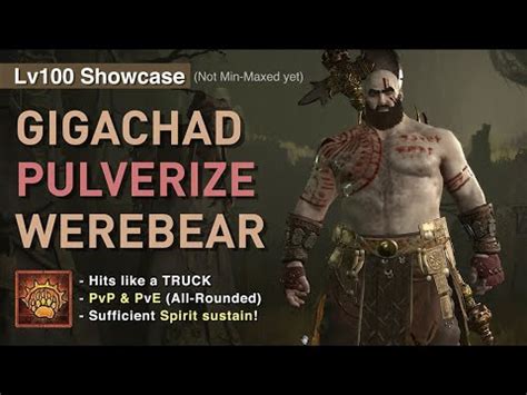 valuedpulverizelegitimate|Lv100【Pulverize Werebear】End Game Showcase!.